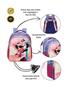 Imagem de Mochila Escolar De Costas Minnie Mouse  Disney 13232