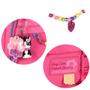 Imagem de Mochila Escolar de Costas Rebecca Bonbon Juvenil Miçangas RB24595 Rosa