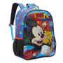 Imagem de Mochila Escolar de Costas Tamanho M 14'' Mickey Azul Claro Xeryus X1 13263