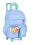 Imagem de Mochila Escolar De Rodinhas Carrinho Azul - Up4you Luxcel