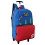 Imagem de Mochila Escolar De Rodinhas Super Mario Bros Cano Infantil