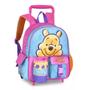 Imagem de Mochila Escolar de Rodinhas Ursinho Pooh