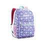 Imagem de Mochila Escolar Denlex com Bolso Frontal Lateral Resistente Volta as Aulas Faculdade Universidade