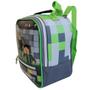 Imagem de Mochila Escolar Denlex Gamecraft 38x28x12cm