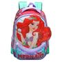 Imagem de Mochila Escolar Denlex Mermaid Infantil Menina 41cm - 15L