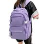 Imagem de Mochila Escolar Feminina Casual Confortavel Colorida Alças Regulavel Bolsos Grande Semi Impermeável Original Faculdade