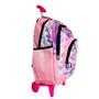 Imagem de Mochila Escolar Feminina Com Rodinhas Premium Rosa