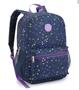 Imagem de Mochila Escolar Feminina Estampas Seanite Galaxy Estrela