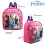 Imagem de Mochila Escolar Frozen 2 Anna e Elsa Costas Lancheira+Estojo