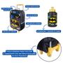 Imagem de Mochila Escolar G Infantil Batman DC Superfriends C/ Rodinha