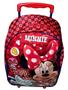 Imagem de Mochila Escolar G Rodinhas Infantil Personagem Menina Minnie Mouse Vermelho  Disney Xeryus