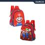 Imagem de Mochila Escolar Grande Com Alça Regulável Super Mario Bros 4 Bolsos PU Com Chaveiros UP4YOU