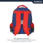 Imagem de Mochila Escolar Grande Com Alça Regulável Super Mario Bros 4 Bolsos PU Com Chaveiros UP4YOU