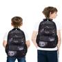 Imagem de Mochila Escolar Grande Infantil Menino Bolsa De Costas Espaço Tablet Note Garrafa