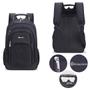 Imagem de Mochila Escolar Impermeável Grande com 4 bolsos + compartimento para Notebook