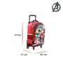 Imagem de Mochila Escolar Infantil Avengers Marvel De Rodinha