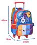 Imagem de Mochila Escolar Infantil Bolofofos Rodinhas 47x32x17cm