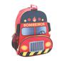 Imagem de Mochila Escolar Infantil Bombeiro Creche Yins Kids