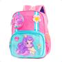 Imagem de Mochila Escolar Infantil Com Alça Reforçada Viagem Passeio