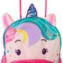 Imagem de Mochila escolar  Infantil Com Rodinhas Unicórnio 3D- Rosa pink Roxo