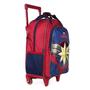 Imagem de Mochila Escolar Infantil DMW Captain Marvel C/ Rodinhas