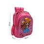 Imagem de Mochila Escolar Infantil Feminina 3D Boneca e Cachorro WL-C143