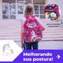 Imagem de Mochila Escolar Infantil Feminina Unicórnio