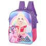 Imagem de Mochila Escolar Infantil G Barbie Unicórnio - Luxcel