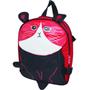 Imagem de Mochila Escolar Infantil Gato Fofurinha Cg31516 Vermelho