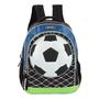 Imagem de Mochila Escolar Infantil Luxcel UP4YOU Futebol Azul - IS4174