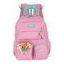 Imagem de Mochila Escolar Infantil Luxcel UP4YOU Rosa - IS41