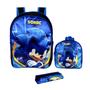 Imagem de Mochila Escolar Infantil Masculina Com Lancheira Estojo Kit