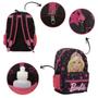 Imagem de Mochila Escolar Infantil Menina Barbie Princesa Costas Tam G