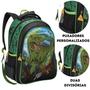 Imagem de Mochila Escolar Infantil Menino Masculino Dinossauro - Denlex