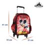 Imagem de Mochila Escolar Infantil Mickey Mouse Disney Com Rodinhas