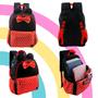 Imagem de Mochila Escolar Infantil Pequena + Kit Feminino Estojo 