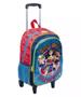 Imagem de Mochila Escolar Infantil Rodinha G Super Hero Girls 19x 3d Sestini Carrinho