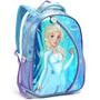 Imagem de Mochila Escolar Infantil Sereia Unicórnio Frozen Seanite Holográfica Menina Feminina