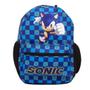 Imagem de Mochila Escolar Infantil Sonic - Alça Reforçada