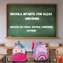 Imagem de Mochila Escolar Infantil Unicórnio Com Alças Confortável
