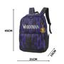 Imagem de Mochila Escolar Juvenil de Costas Wandinha Roxo Luxcel