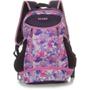 Imagem de Mochila Escolar Juvenil Dmw G Boa Forma Flowers Rosa