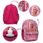 Imagem de Mochila Escolar Juvenil Feminina De Costas Barbie Passeio