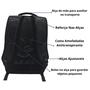 Imagem de Mochila Escolar Juvenil Masculina Resistente Regal T505