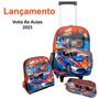 Imagem de Mochila Escolar Kit Infantil Fast Machine Fm3501Kt