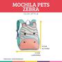 Imagem de Mochila Escolar Lúdica Infantil Zebra Pets Bichinhos Clio