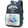 Imagem de Mochila Escolar Luxcel Harry Potter Azul Holográfico