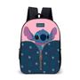 Imagem de Mochila Escolar Masculino Feminino Stitch Volta às Aulas