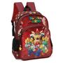 Imagem de Mochila Escolar Menino Bolsa De Costa Original Super Mario