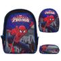 Imagem de Mochila Escolar Menino Spider Man Grande Costas Passeio